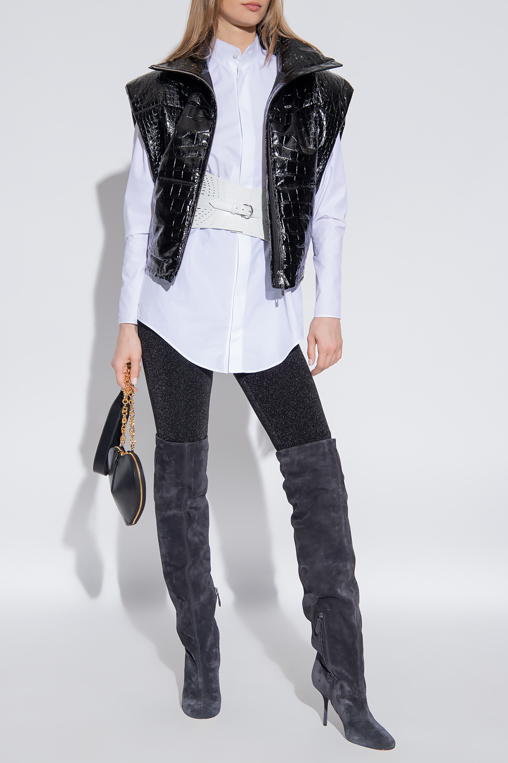 SchaferandweinerShops | Alaïa Vest with stand collar